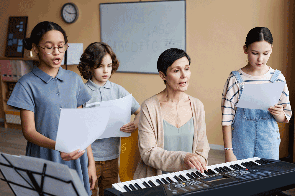 Entra a far parte del nostro coro di voci bianche
